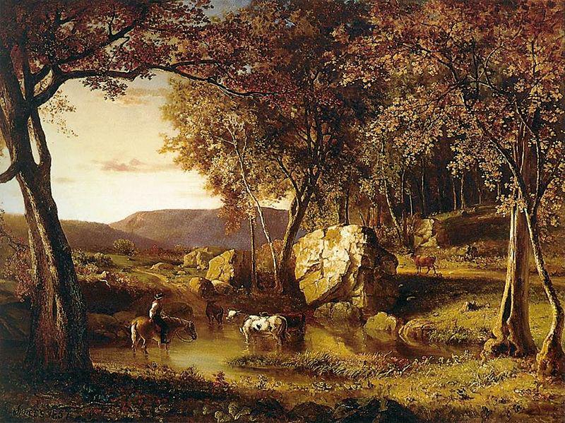 George Inness Summer Days oil painting picture